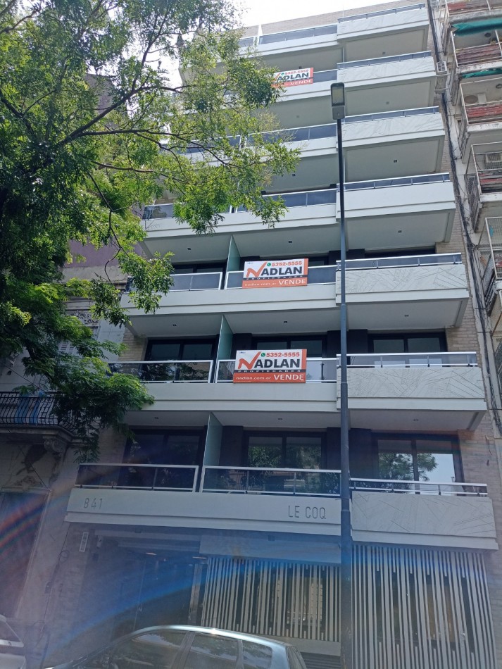 Almagro Abasto nuevo CON RENTA Monoambiente muy Luminoso con Balcon y Amenities