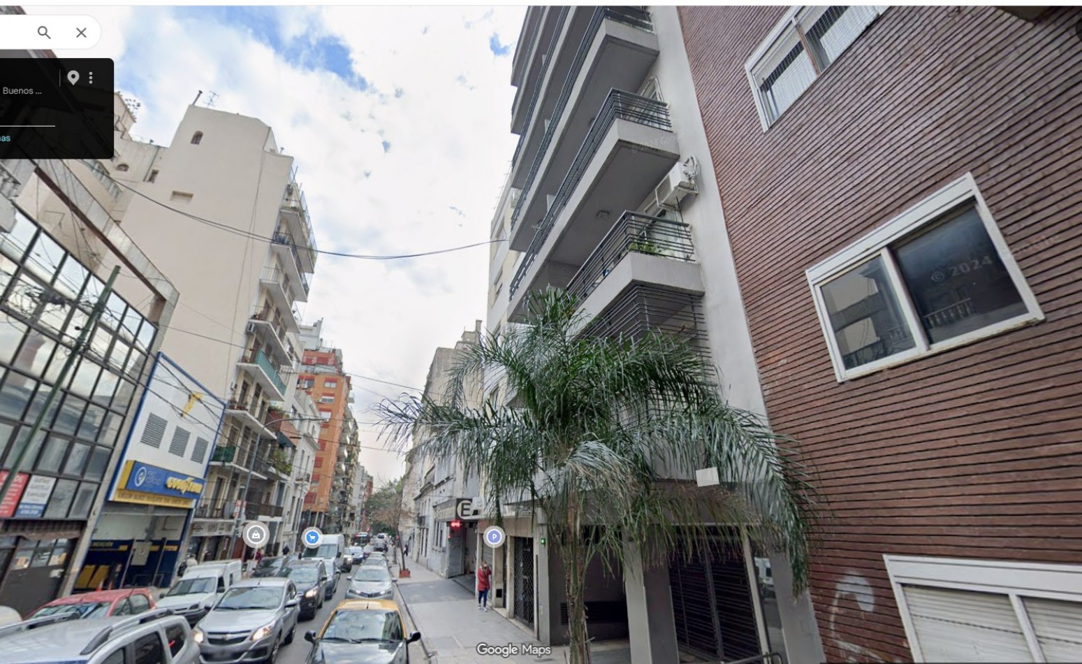 Barrio Norte Venta 2 ambientes al frente apto credito, piso nueve con balcon, baulera y amenities. Ideal inversion y renta temporaria.