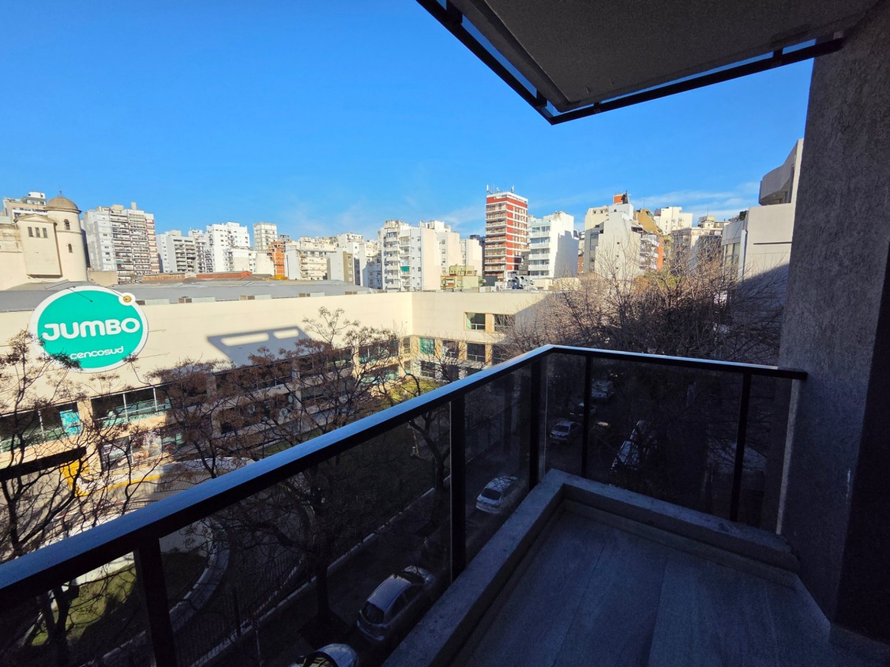 Y3A A estrenar Almagro V Crespo monoambiente 36 m2 al Frente con balcon. Edificio doble frente en esquina de categoria y amenities. Entrega innmediata
