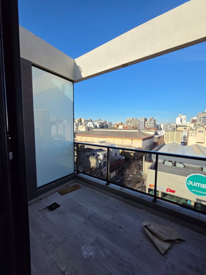 Y7A A estrenar Almagro V Crespo 2 ambientes 64 m2 DUPLEX al Frente con 2 balcones. Edificio doble frente en esquina de categoria y amenities. Entrega innmediata