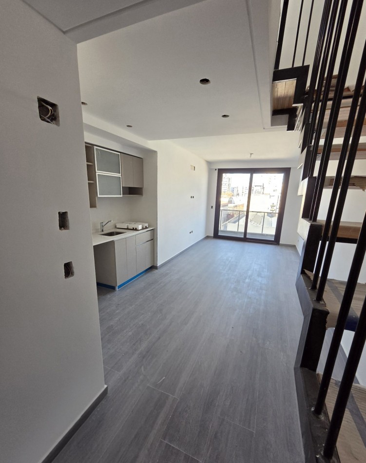 Y7A A estrenar Almagro V Crespo 2 ambientes 64 m2 DUPLEX al Frente con 2 balcones. Edificio doble frente en esquina de categoria y amenities. Entrega innmediata