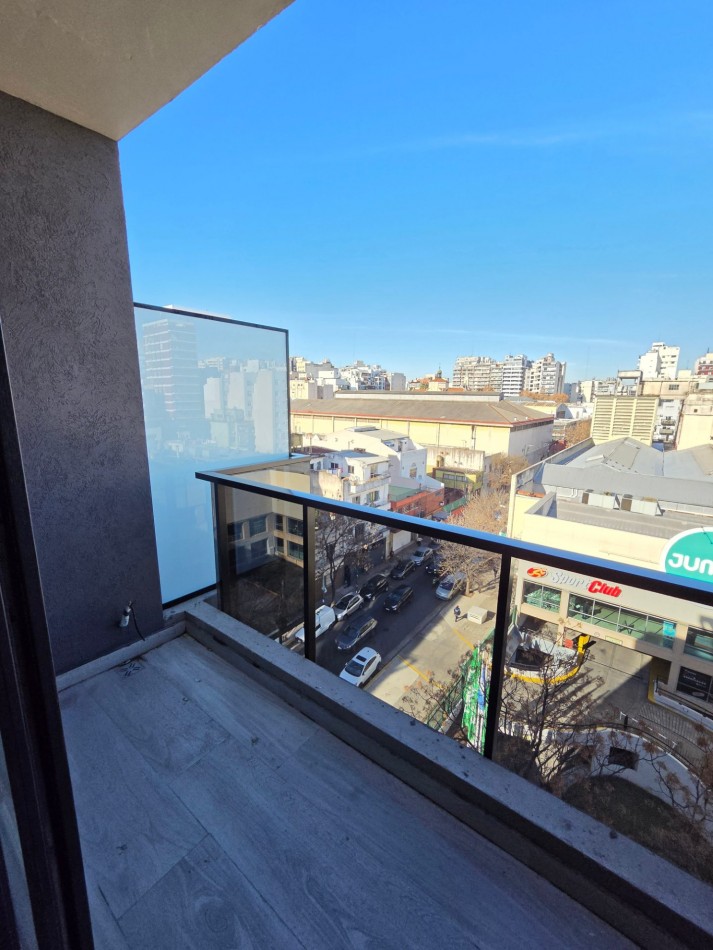 Y7A A estrenar Almagro V Crespo 2 ambientes 64 m2 DUPLEX al Frente con 2 balcones. Edificio doble frente en esquina de categoria y amenities. Entrega innmediata