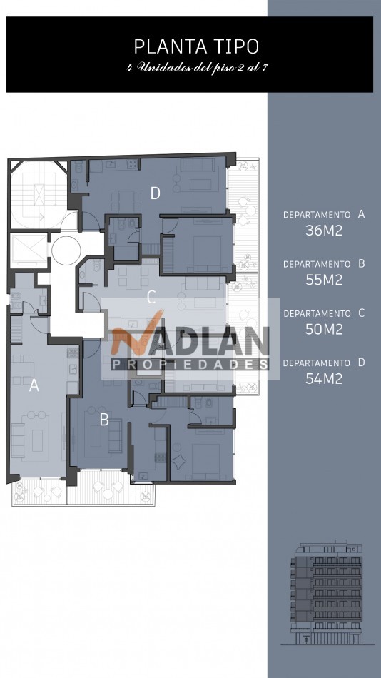 Almagro emprendimiento preventa de pozo monoambiente edificio en esquina con amenities