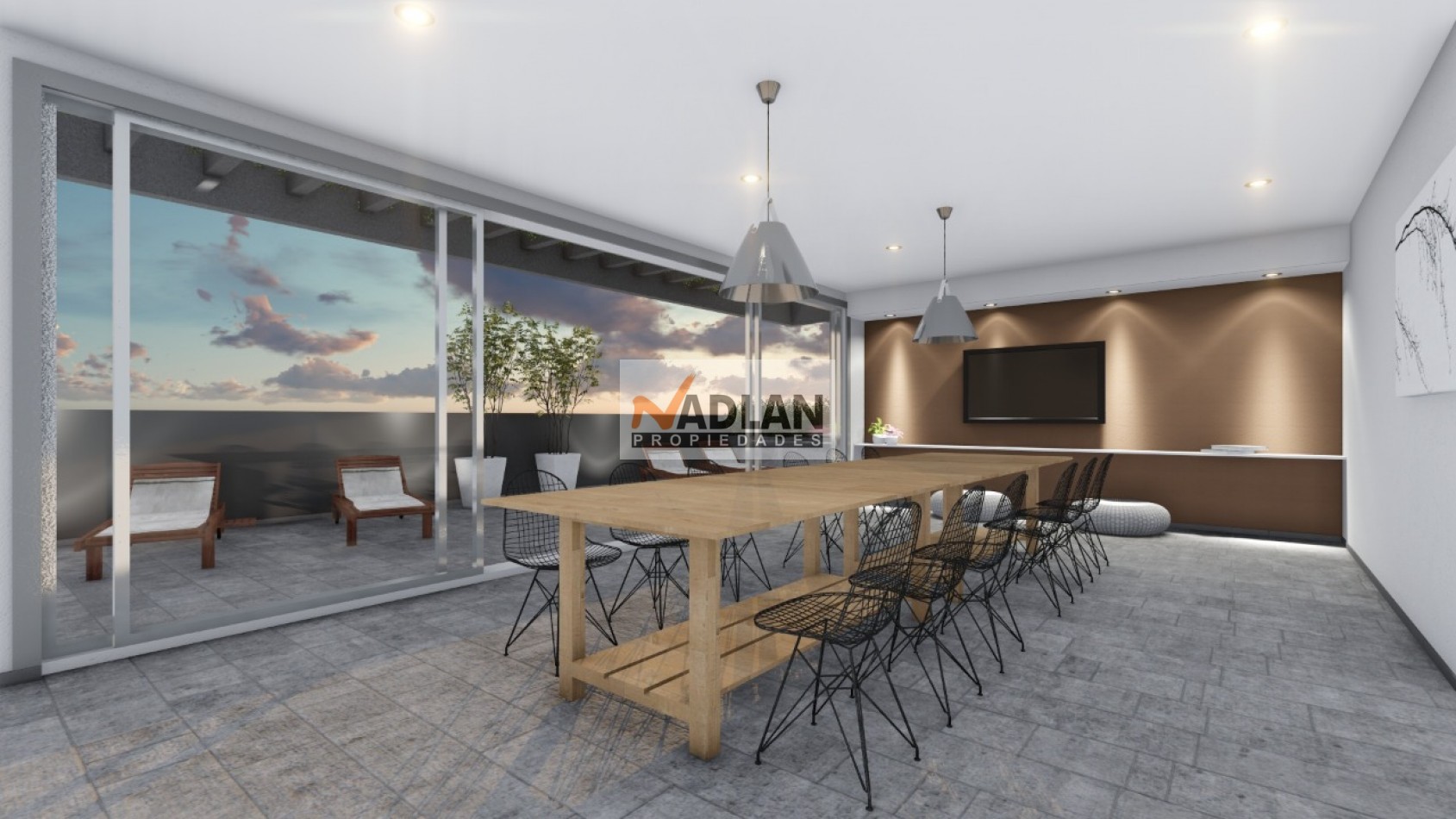 Almagro emprendimiento preventa de pozo monoambiente edificio en esquina con amenities