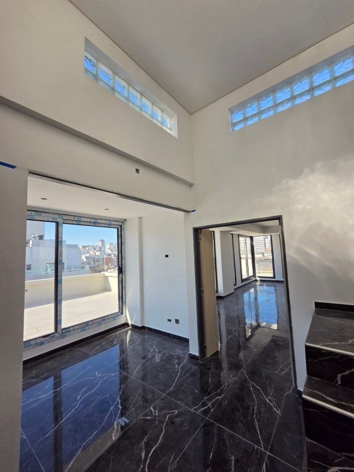 Y7A A estrenar Almagro V Crespo 2 ambientes 64 m2 DUPLEX al Frente con 2 balcones. Edificio doble frente en esquina de categoria y amenities. Entrega innmediata