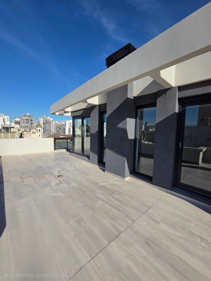 Y7A A estrenar Almagro V Crespo 2 ambientes 64 m2 DUPLEX al Frente con 2 balcones. Edificio doble frente en esquina de categoria y amenities. Entrega innmediata
