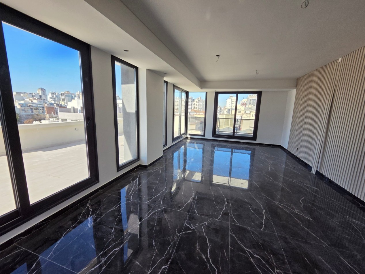Y7A A estrenar Almagro V Crespo 2 ambientes 64 m2 DUPLEX al Frente con 2 balcones. Edificio doble frente en esquina de categoria y amenities. Entrega innmediata