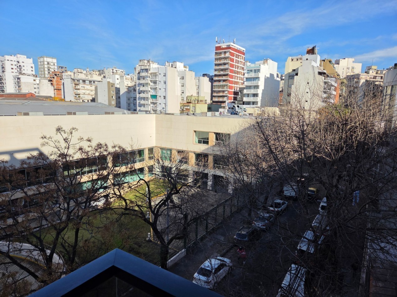 Y7A A estrenar Almagro V Crespo 2 ambientes 64 m2 DUPLEX al Frente con 2 balcones. Edificio doble frente en esquina de categoria y amenities. Entrega innmediata