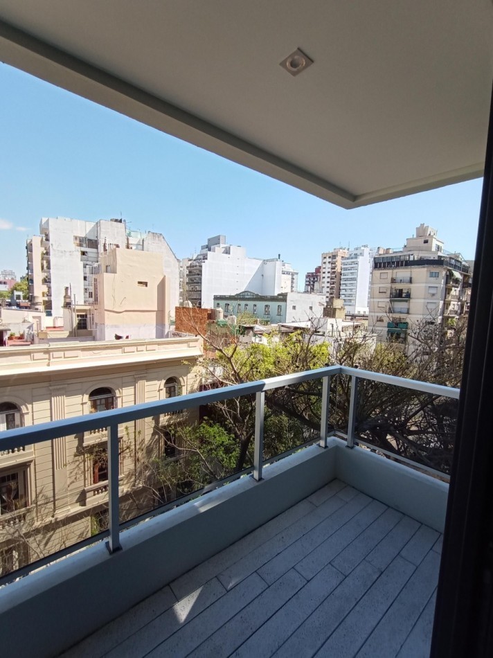 Almagro Abasto nuevo VENTA CON RENTA Monoambiente al frente muy Luminoso con Balcon y Amenities